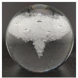 ROSENTHALvortex tornado art glass paperweight