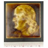 1880s RARE Ben Franklin Trenton tile Broome