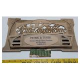DATED 1915 antique general store sign Tabor SD