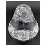 WATERFORD crystal strawberry paperweight