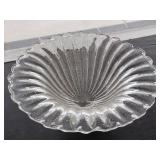 MURANO heavy 12.5" gold dust bowl (Dillard