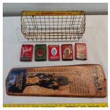 ADVERTISING 7pc lot Scotch Tape tobacco tins more