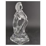 Made in Italy crystal nude paperweight / figurine