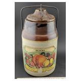 Dated 1901 Weir stoneware jar Hercules Olives