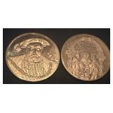 4 ounces sterling silver Franklin Mint coins