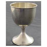 WALLACE sterling silver chalice wine cup