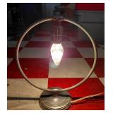 SIGNED CHASE 1930s Art Deco HALO LAMP rare HTF