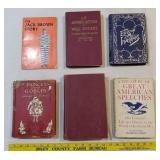 6 books 2 author signed & Will Rogers 1st EDITION