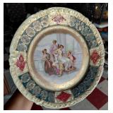 ROYAL VIENNA Austria c1900 art plate beehive mark