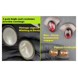 WHITING DAVIS, BEN AMUN, CASTLECLIFF earrings