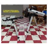 2 vintage telescopes MEADE & BUSHNELL
