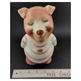 ROYAL COPLEY pottery pig childrens coin bank