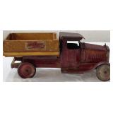c1920s METALCRAFT toy truck  Dr Pepper advertising