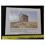1st Edition OLD RANCHES of TEXAS PLAINS 1976 book
