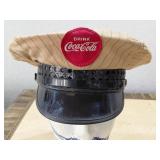 1960s  Coca Cola  driver's visor uniform hat