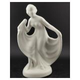 1930s HALDEMAN CALIENTE scarf dancer pottery vase
