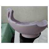 c1940s signed McCOY pottery matte lavender