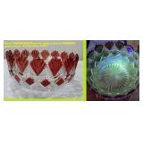 TARANTUM Ladder with Diamonds ruby uranium bowl