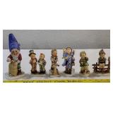 6pc lot GOEBEL HUMMEL figurines vintage Germany