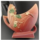 1940s ROSEVILLE art pottery SNOWBERRY vase