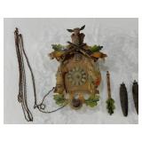 Antique Germany black forest cuckoo clock