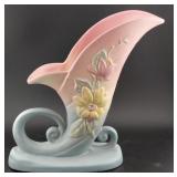 c1945 HULL Art Pottery 8.5' signed Magnolia vase