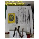 Branding Iron Barbed Wire Gold Guns Ghosts book