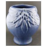 1930s NELSON MCCOY leaves berries art pottery vase