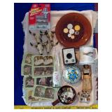 Dealer lot toys stereoviews bottle mug plate MORE