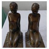 QUOIZEL 1930s rare Frankenburg nude bookends