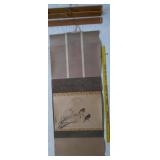MARUYAMA OKYO woodblock scroll print + Tomobako