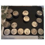 76pc Kennedy Half Dollar collection