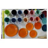 21pc collection FIESTA WARE vintage Homer Laughlin