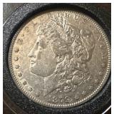1879 P high grade MORGAN US silver dollar
