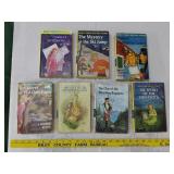 7pc lot NANCY DREW Mystery series books C Keene