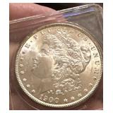 1900 P high grade MORGAN US silver dollar