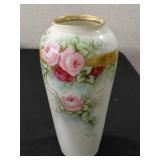 c1910 SILESIA Hermann Ohme porcelain vase SIGNED