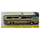 1950s BANDAI Japan tin litho toy Greyhound Bus