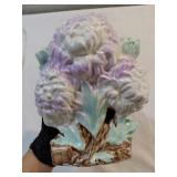 Antique 1940s MCCOY crysanthemum mum pottery vase