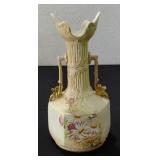 c1900 ROBERT HANKE porcelain vase AUSTRIA 10'