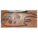 STERLING SILVER jewelry collection Milon & more