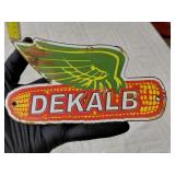 DEKALB seed corn cob porcelain rack sign