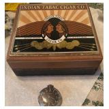 WESTCLOX magnet dashboard watch + tobacco box