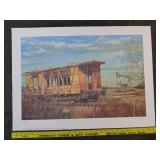 27x20 #483/500 JOHN POTOTSCHNIK art print