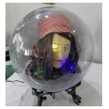 LIFESIZE talking gypsy Halloween spirit ball WORKS