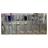 LIBBEY 6pc set NUDE La Femme highball glasses