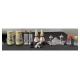 SIX vintage salt & pepper shaker sets Japan MORE