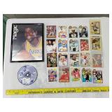 22pc sports collectibles football cards boxing