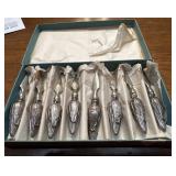 WEBSTER sterling silver 8 piece corn set