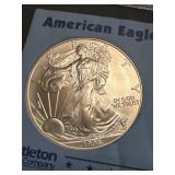 1998 .999 SILVER DOLLAR 1oz American Eagle